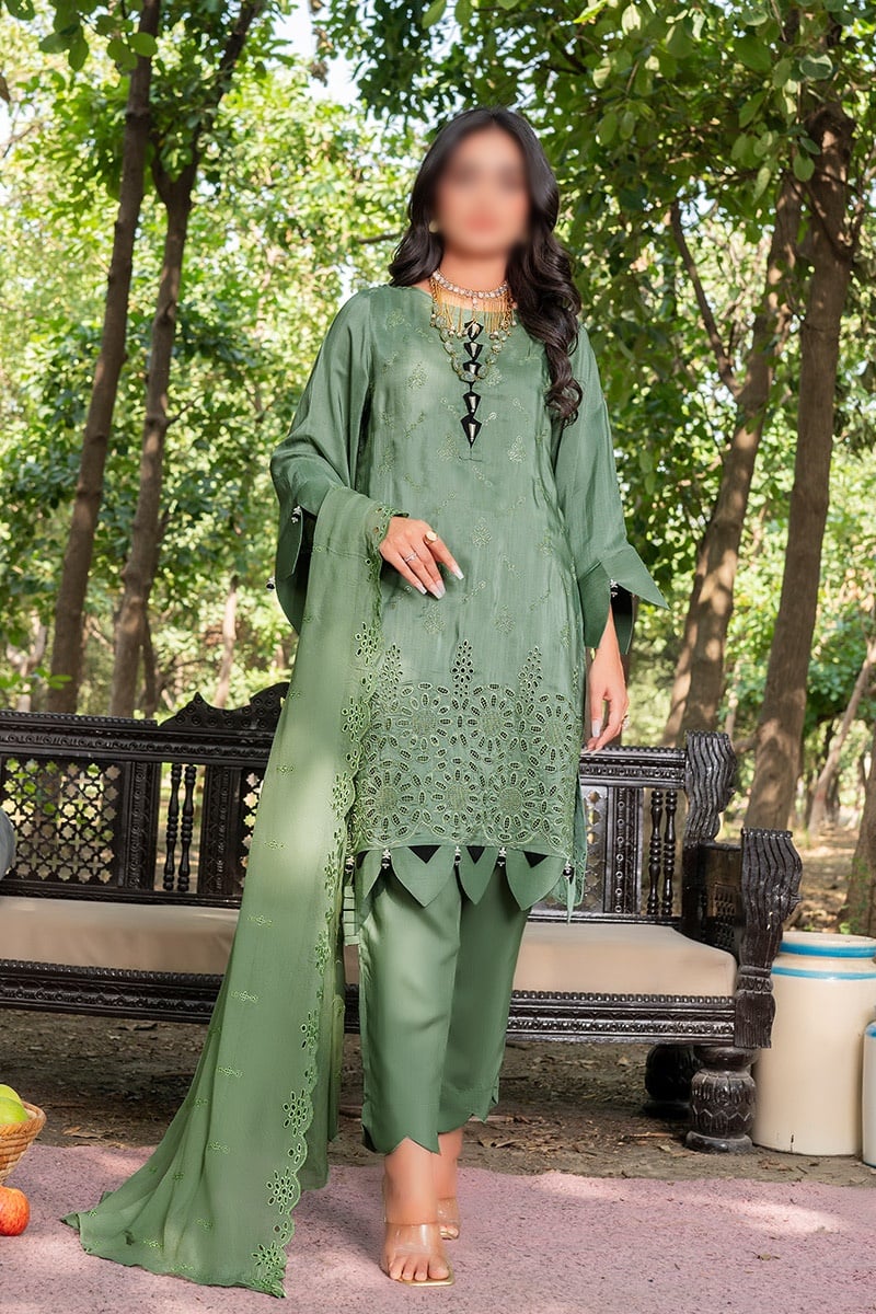 Mehar Gul Exclusive Viscose Embroidered Collection By Amna Khadija - MGD 02