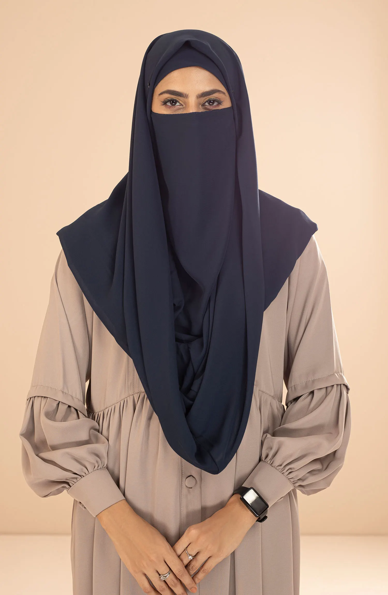 Black Camels Misri Hijab Collection - MH - 06