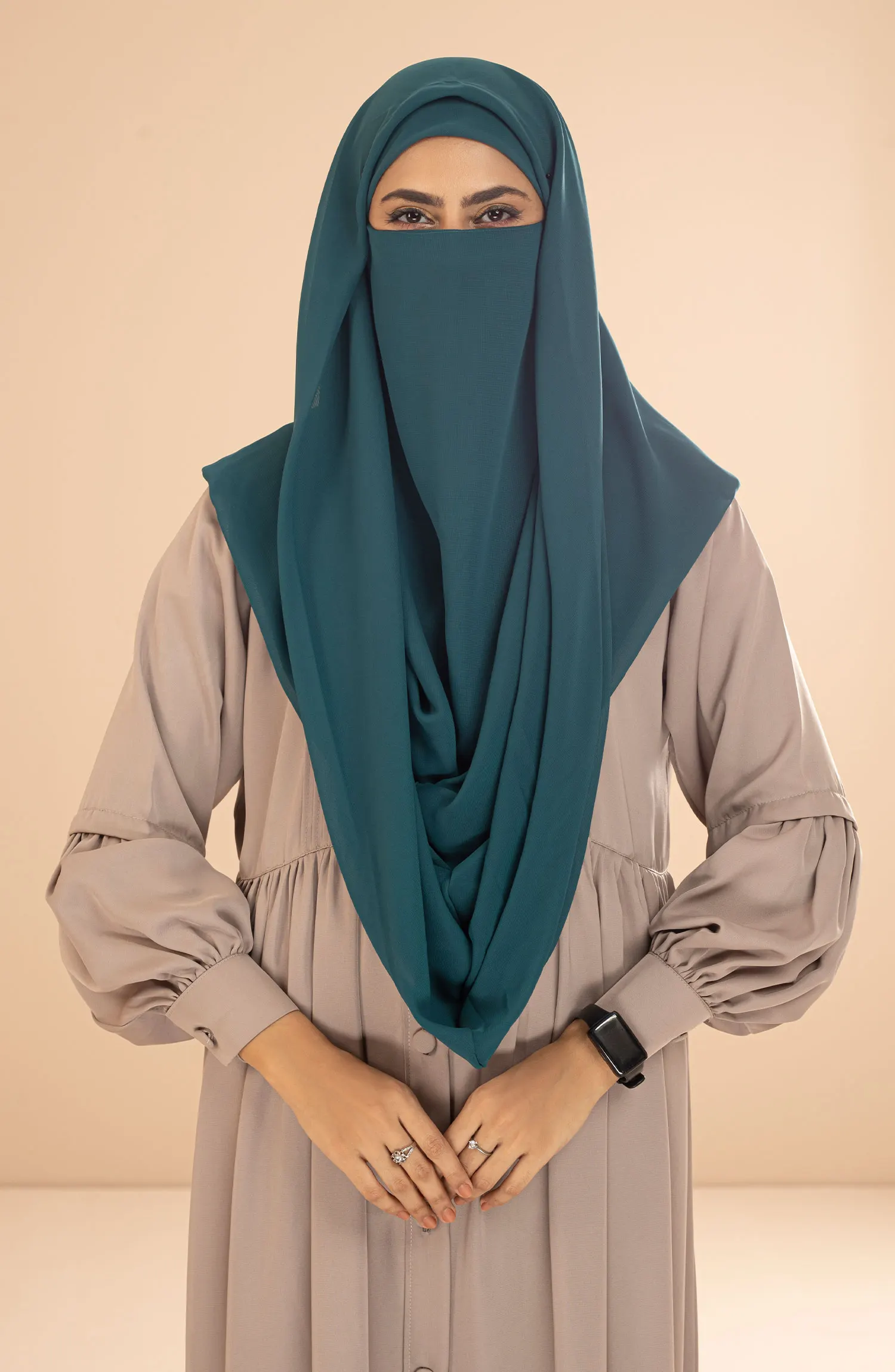 Black Camels Misri Hijab Collection - MH - 08