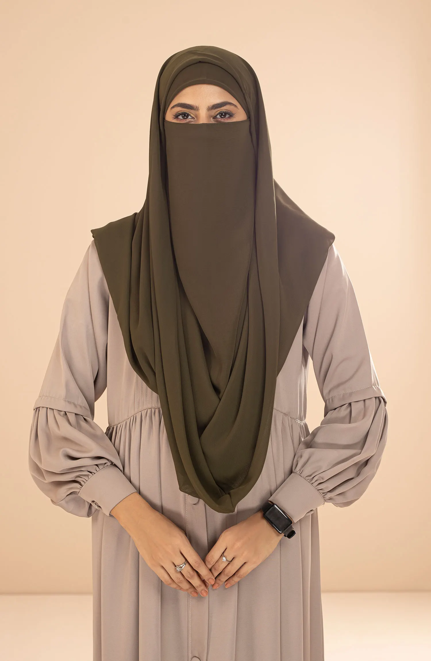 Black Camels Misri Hijab Collection - MH - 09