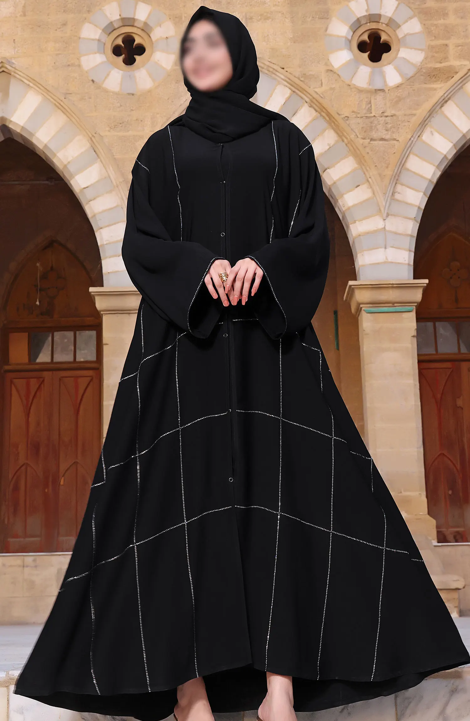 Amna Khadija Nayab Abaya Collection Vol 24 - Nighat