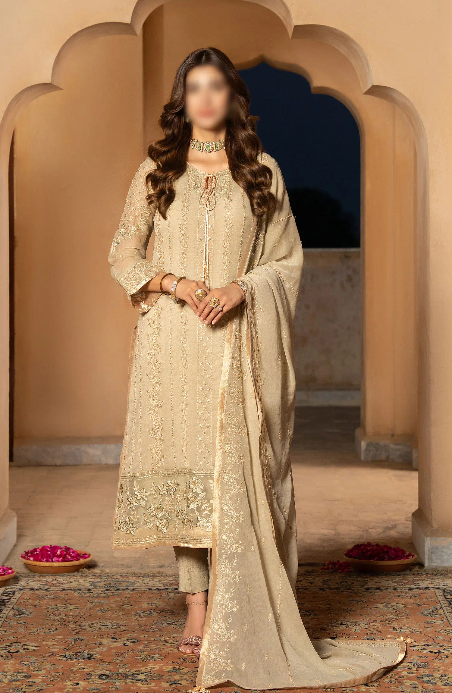 Afsanay Unstitched Luxury Chiffon Collection - NUR
