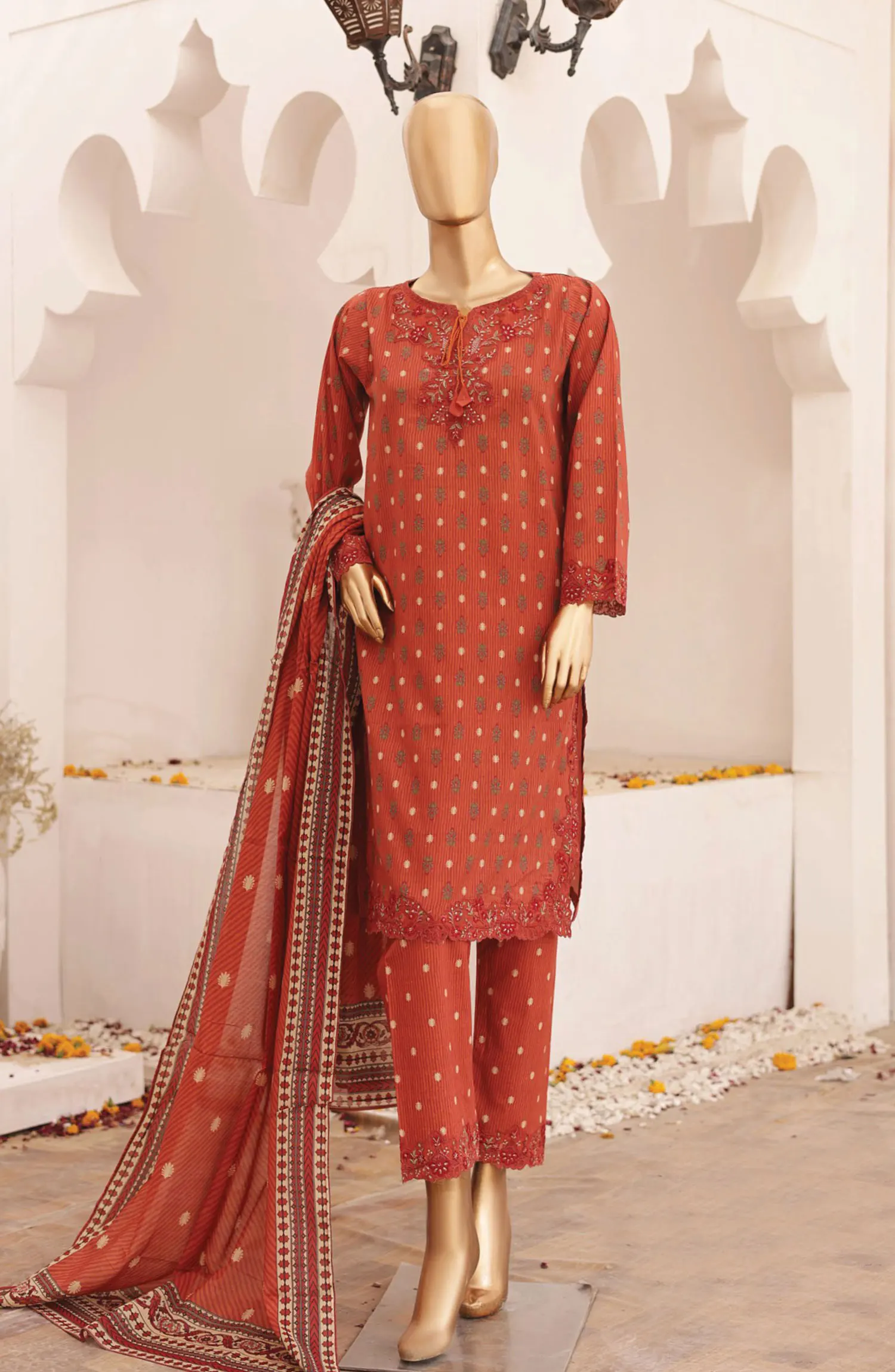 Oswah Women Summer Embroidered Lawn Collection Vol 02 - OS 2412 K
