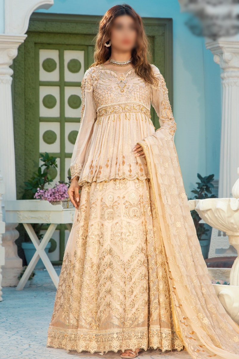Areesha Luxury Festive Collection Vol 17 - Pale Gold