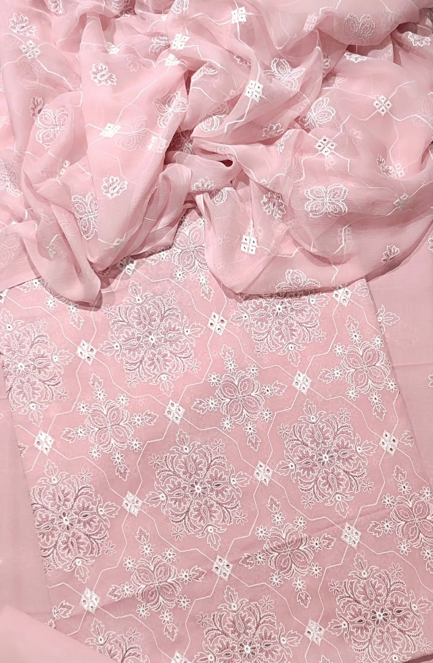 Premium Chic N Kari Embroidered Swiss Voile Collection - PCNKE 07