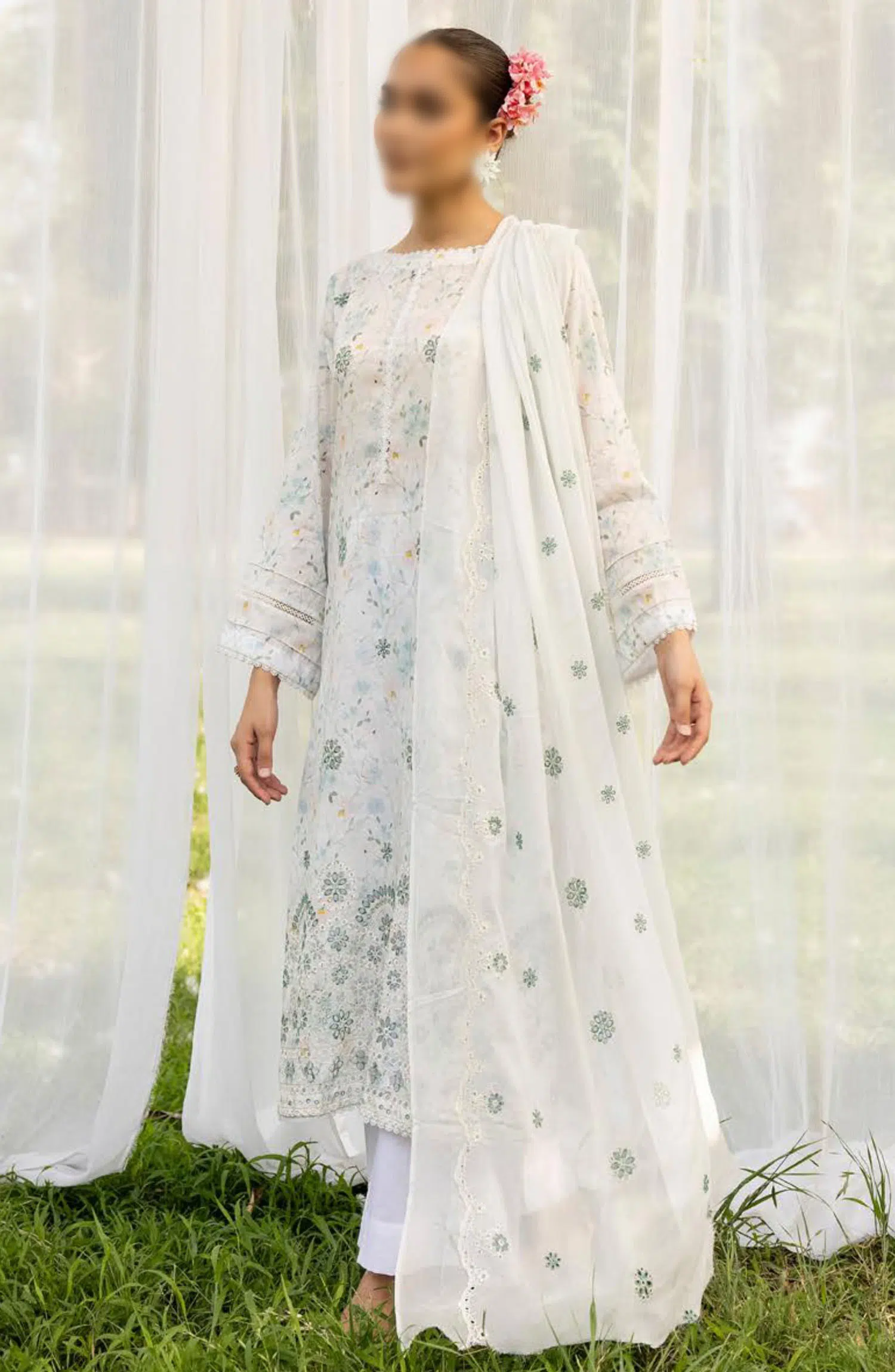 Printkari Embroidered and Printed Collection By Khoobsurat Vol 02 - PK 09