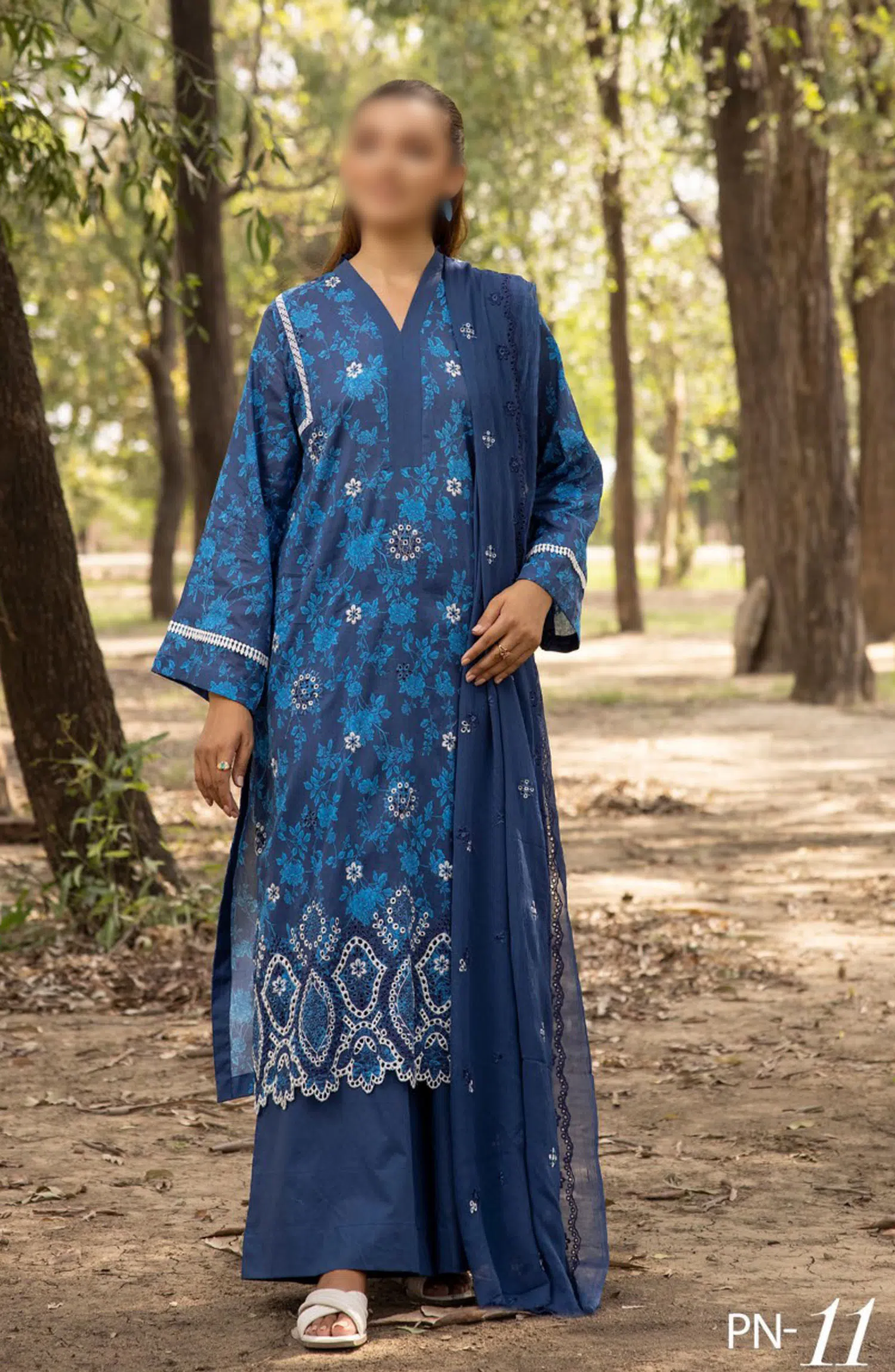 Printkari Embroidered and Printed Collection By NUR Vol 02 - PN 11