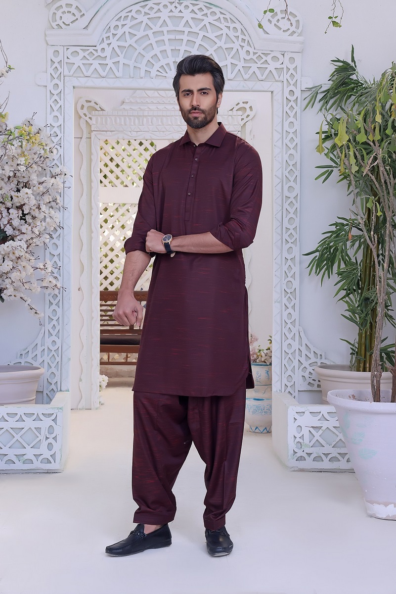 Purple Orchid TGM Kameez Shalwar Suit Eid Collection
