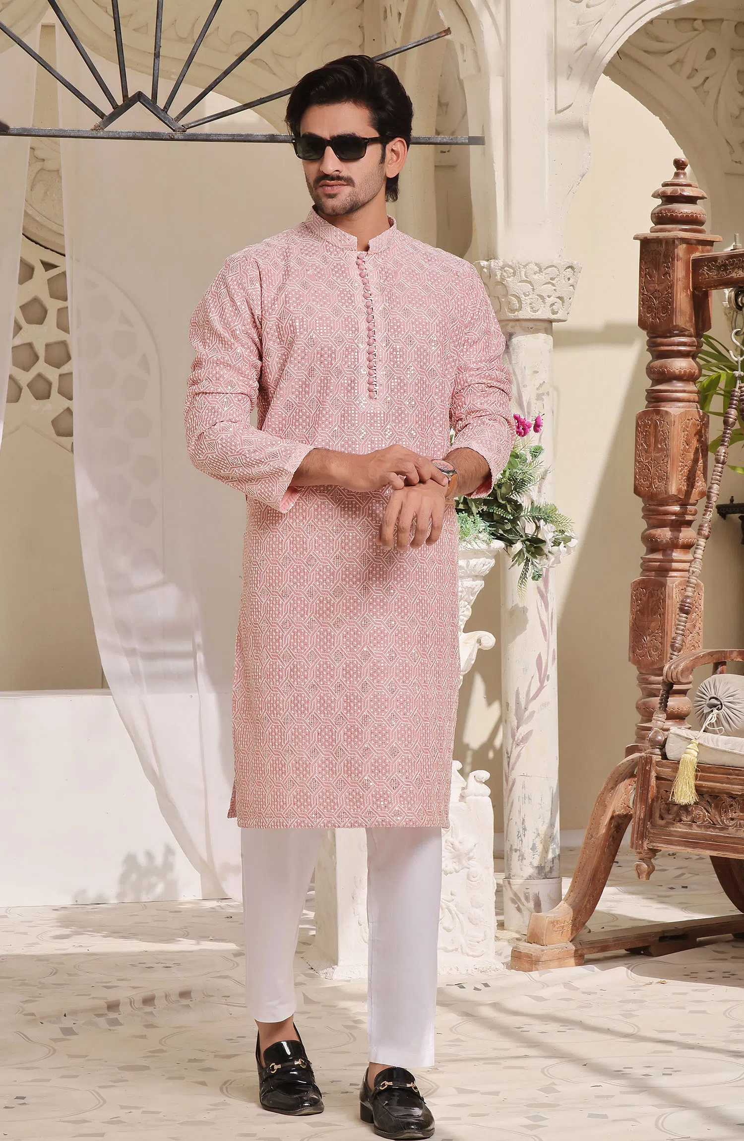 TGM Fancy Kurta Pyjama Collection - Rose Brilliance