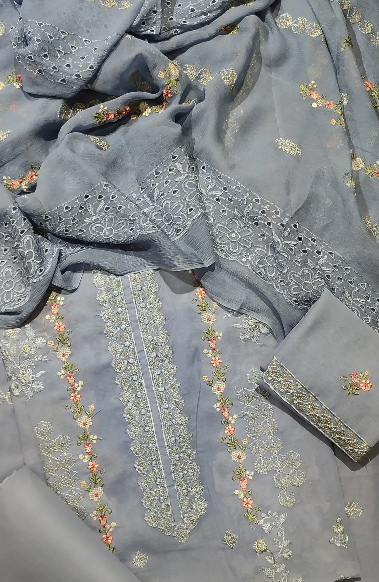 Reena Unstitched Luxury Embroidered Swiss Collection 2024 - RULESC 02