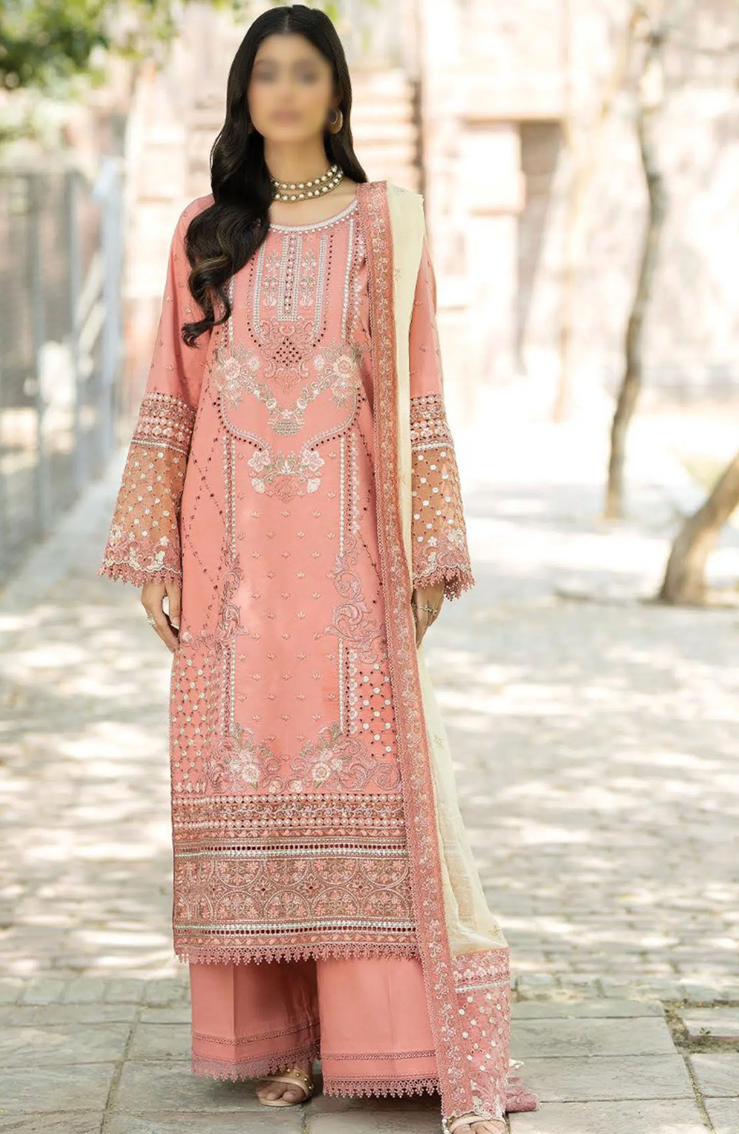 Subah-e-Roshan Luxury Lawn Collection by Serene - SL 70 AAINA