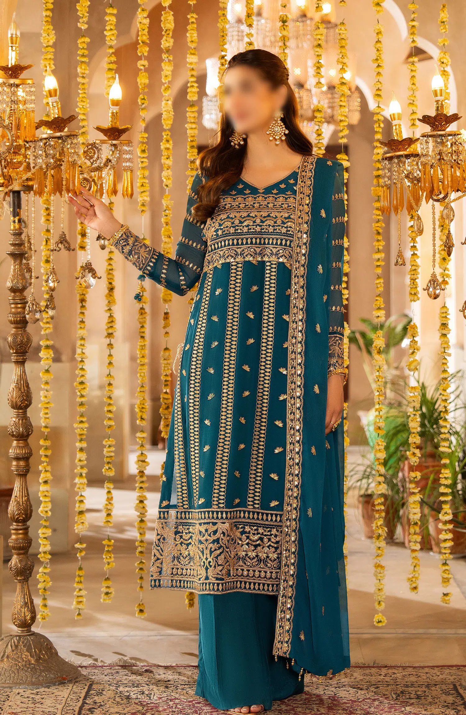 Afsanay Unstitched Luxury Chiffon Collection - SAHAR