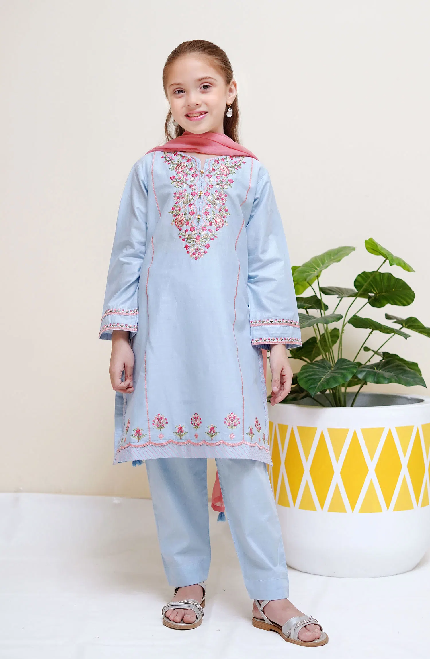 Shanzey Bari Eid Cotton Edit 2024 Vol-2 - SHK 2514 Jeans
