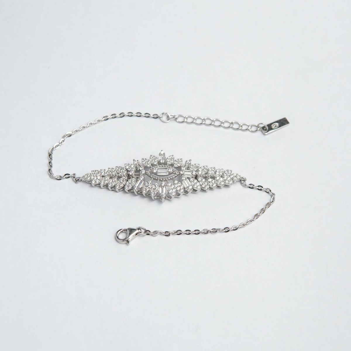 SILVER LATTICE BRACELET YKL Jewellers Bracelet Collection