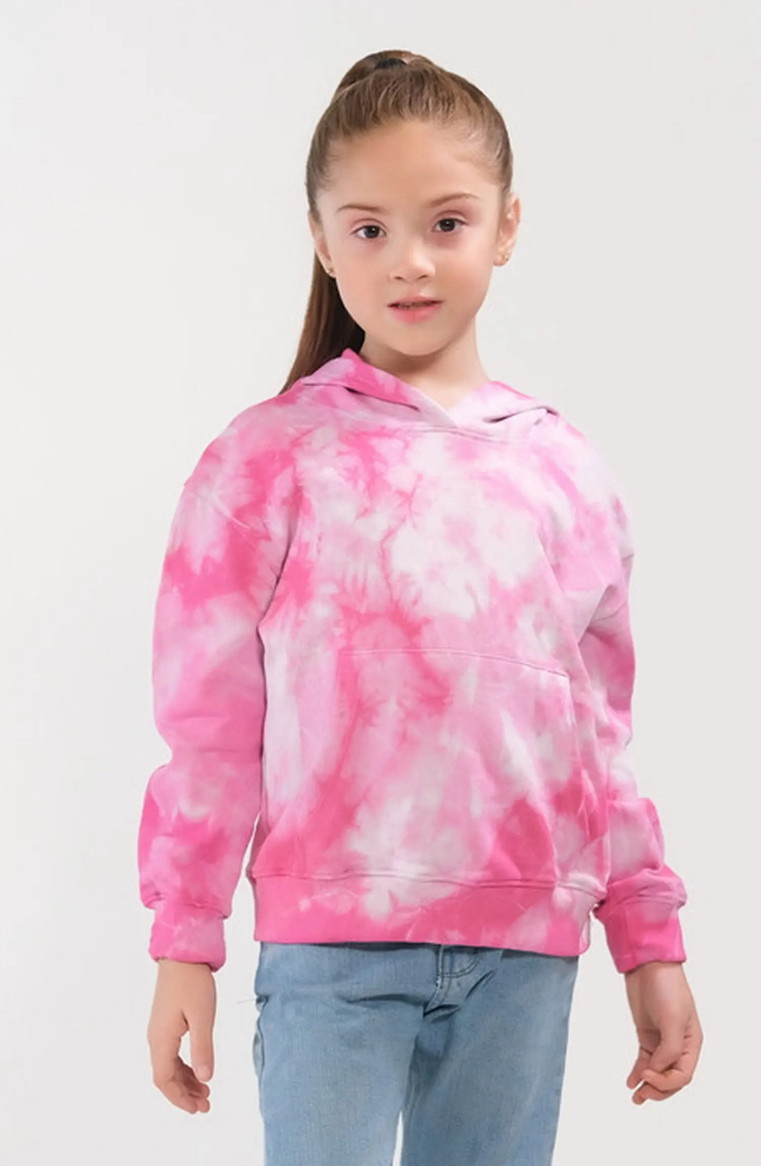 Sprinkles Kids Terry Winter Collection - Terry Cloth Graphic Hoodie – Pink