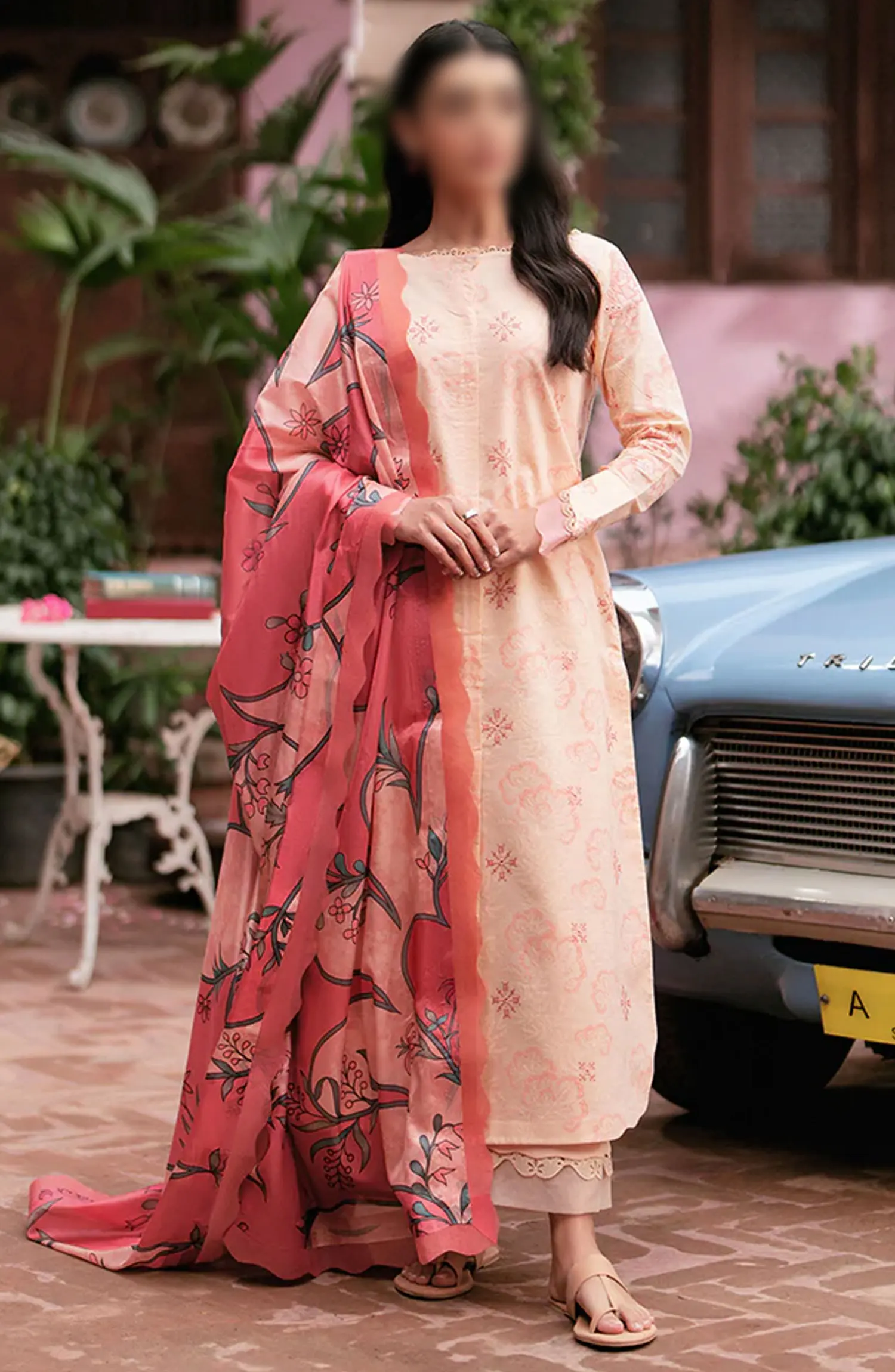 Seran Afsanah Unstitched Luxury Lawn Collection 2024 - Zoha